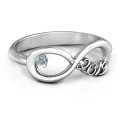 2019 Infinity Graduation Ring 2019 Infinity Ring for graduation with engraving and stone options