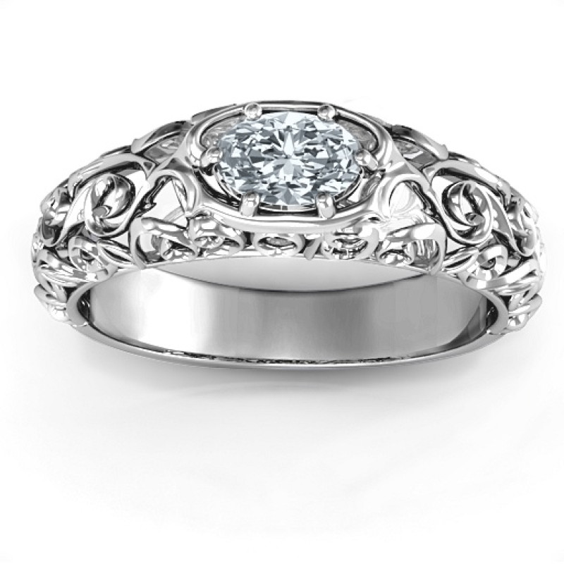 2019 Vintage Graduation Ring 2019 vintage graduation ring with oval stone and filigree detail