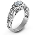2019 Vintage Graduation Ring 2019 vintage graduation ring with cursive year cutout