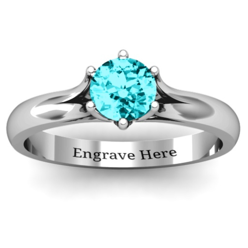 6 Prong Solitaire Ring 6 Prong Solitaire Ring product image