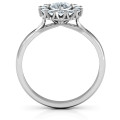 Adore and Cherish Ring Adore and Cherish floral-inspired engagement ring