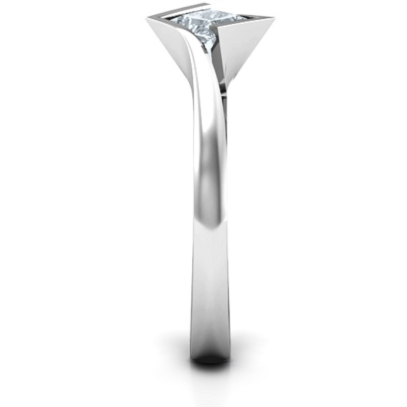 Alexandra Princess Cut Ring view Alexandra Princess Cut Ring view