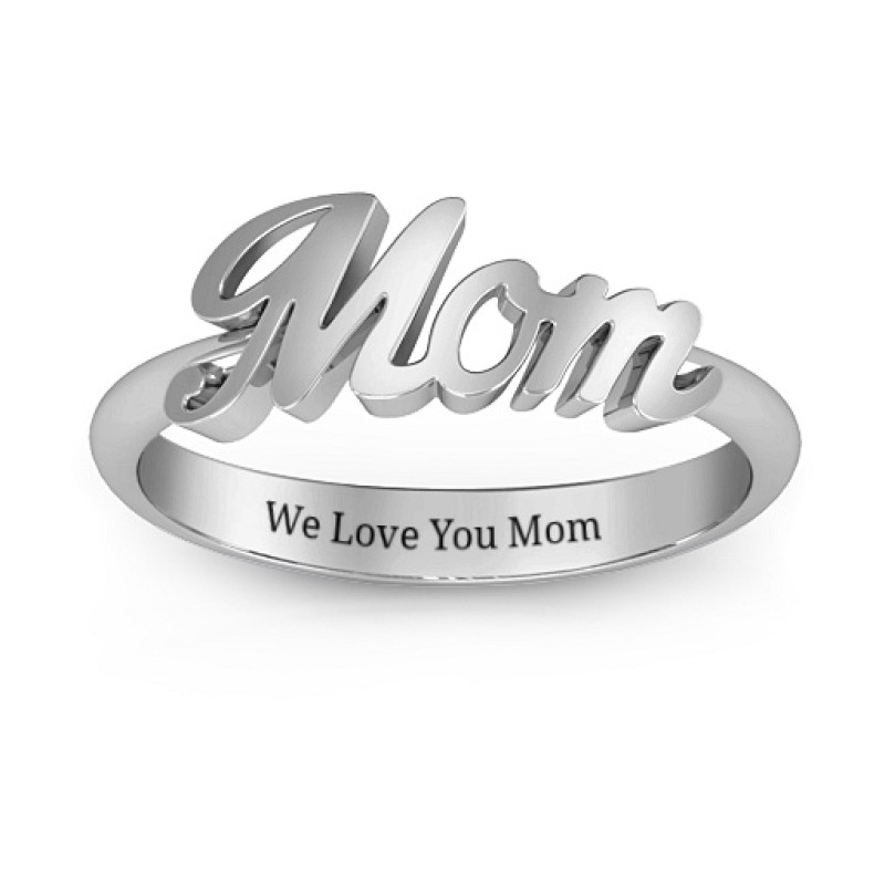 All About Mom Name Ring product image