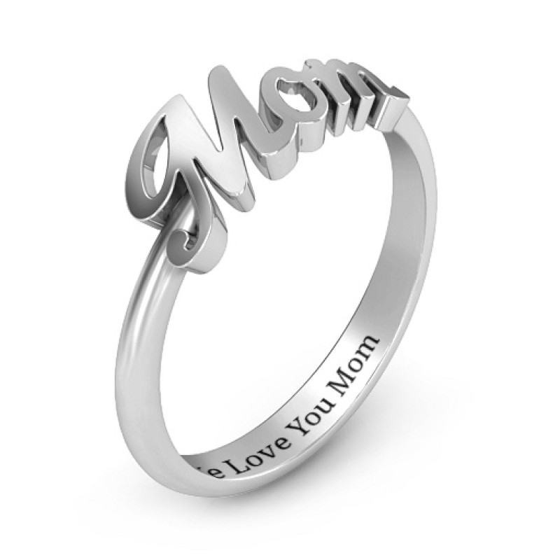 All About Mom Name Ring product image