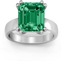 Basket Set Emerald Cut Ring View Basket-set emerald cut ring view