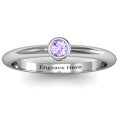 Beloved Classic Bezel Set Ring Beloved Classic Bezel Set Ring with round bezel-set stone