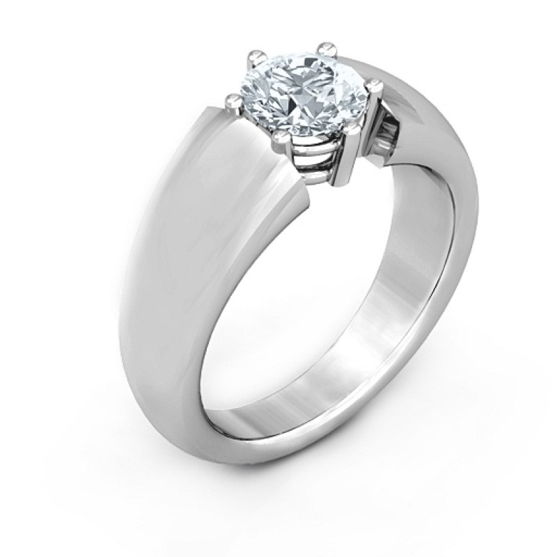 Bold Devotion Solitaire Ring Bold Devotion Solitaire Ring product view