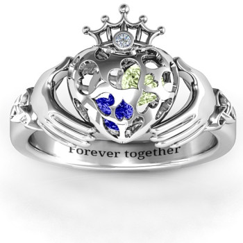 Caged Hearts Claddagh Ring Caged Hearts Claddagh Ring