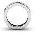 Custom circular band ring view