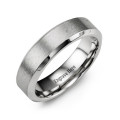 Classic Cobalt Ring with brushed exterior
