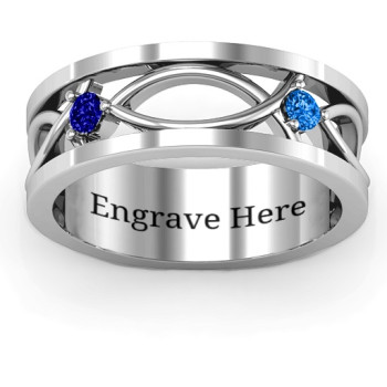 Classic Fish Men's Ring