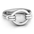 Classic Karma Ring Classic Karma Ring with circular motif