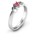 Darling Heart Wraparound Ring Darling Heart Wraparound Ring product view