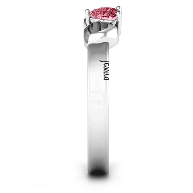 Darling Heart Wraparound Ring Darling Heart Wraparound Ring product view
