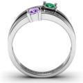 Double Princess Cut Ring product view