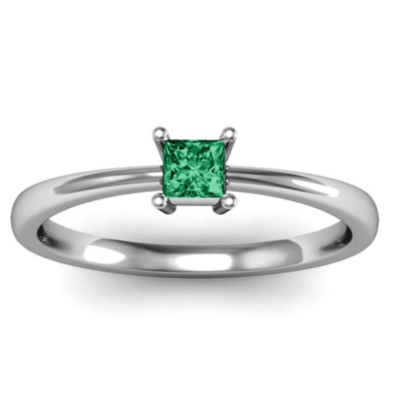 Personalised Princess Cut ring product image