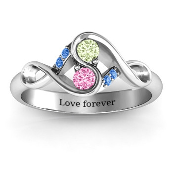 Element of Infinity Two Stone Ring Element of Infinity Two Stone Ring
