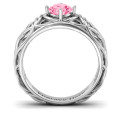 Enchanting Tangle of Love Ring Enchanting Tangle of Love custom solitaire ring
