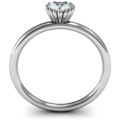 Encircled Prong Heart Ring Encircled Prong Heart Ring product image