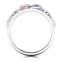 Ever Enchanted Double Heart Tiara Ring Ever Enchanted Double Heart Tiara Ring view