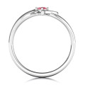 Everlasting Elegance Interwoven Heart Ring - Product View Everlasting Elegance Interwoven Heart Ring product view