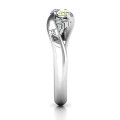 Everyday Dream ring with shoulder accents