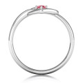 Forget Me Knot Heart Infinity Ring Forget Me Knot Heart Infinity Ring product image