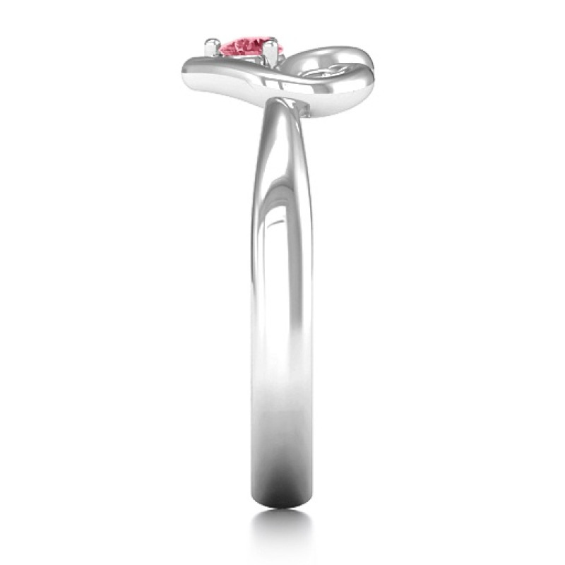 Forget Me Knot Heart Infinity Ring Forget Me Knot Heart Infinity Ring product image