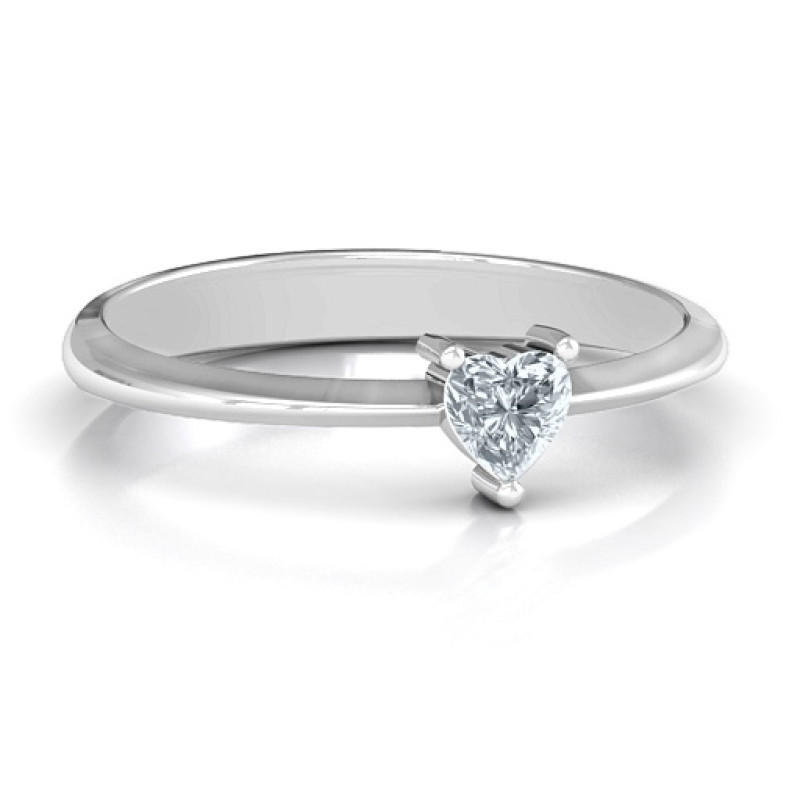 From the Heart Ring From the Heart Ring with heart-cut centre stone