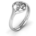 Full Circle Cherry Blossom Ring product detail view
