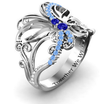 Glimmering Butterfly Ring Glimmering Butterfly Ring