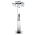Heart in Heart Halo Ring Heart in Heart Halo Ring product view