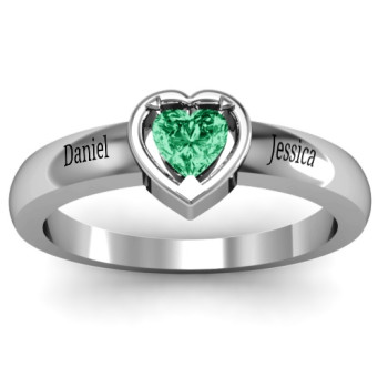 Heart in a Heart Ring Heart in a Heart Ring