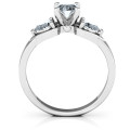 Hearts and Stones Solitaire Ring View Hearts and Stones Solitaire Ring product view