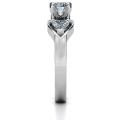 Hearts and Stones Solitaire Ring View Hearts and Stones Solitaire Ring product view