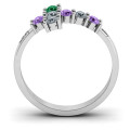 I Believe Side Cross Ring product image