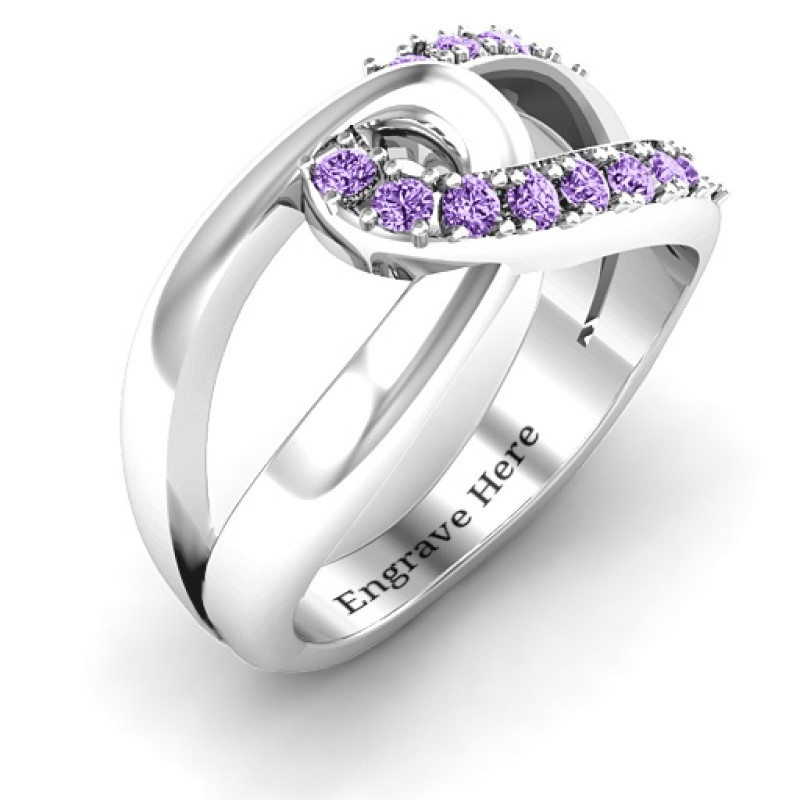 Infinity Embrace Ring product detail view