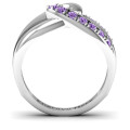 Infinity Embrace Ring side view