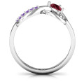 Infinity In Love Ring with Accents Infinity In Love Ring with Accents