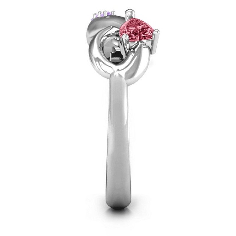 Infinity In Love Ring with Accents Infinity In Love Ring with Accents