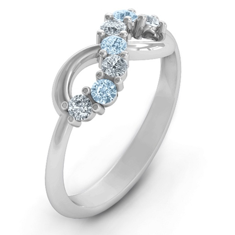 Personalised Infinity Ring product image