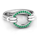 Karma Ring with 20 zirconia stones