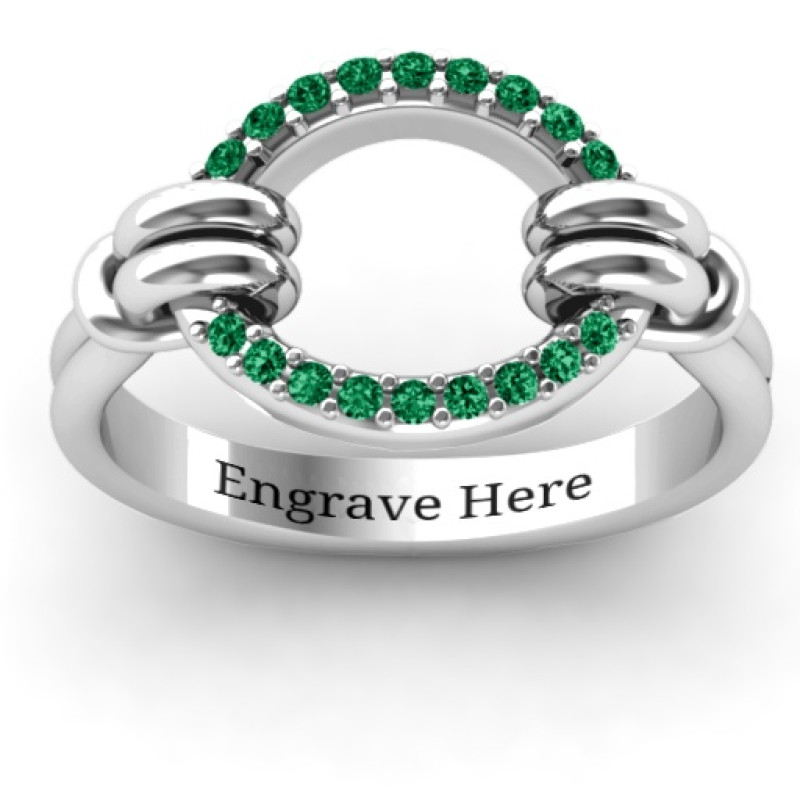 Karma Ring with 20 zirconia stones