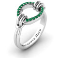 Karma Ring with 20 zirconia stones