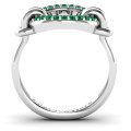 Karma Ring with 20 zirconia stones