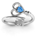 Key to Her Heart Ring Key to Her Heart Ring product view