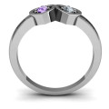 Kissing Hearts Ring - Detail View Kissing Hearts Ring detail view
