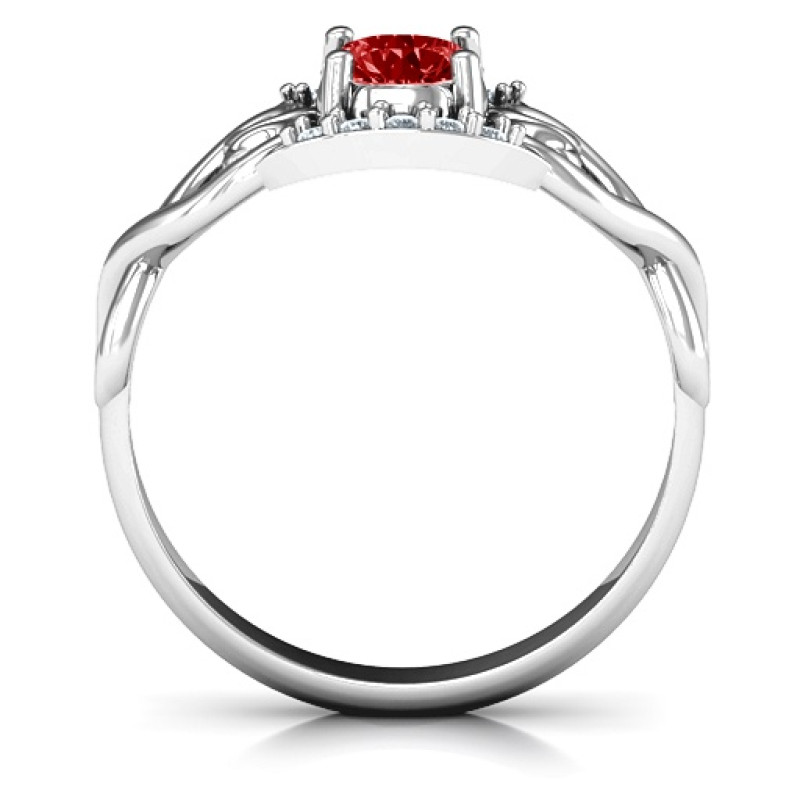 Lasting Love Promise Ring with Accents Lasting Love Promise Ring with heart and infinity design