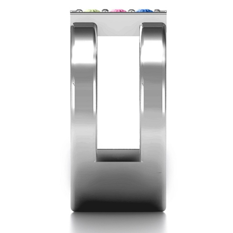 Layers of Love Ring View 5 Layers of Love Ring side view