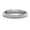 Love All Around Ring view 2 Love All Around Ring with pavé-set round accent stones